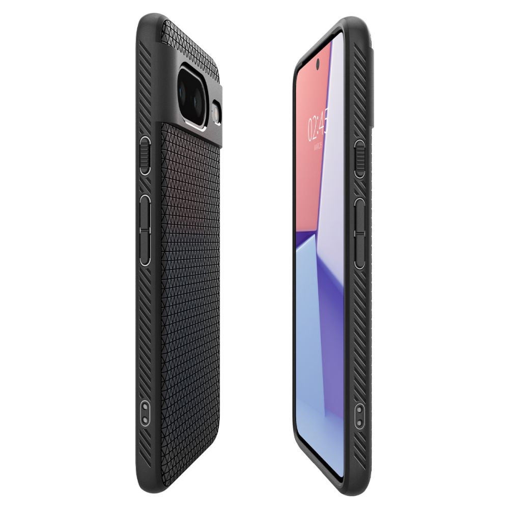 Futrola za Google Pixel 8, Spigen, Liquid Air Matte, Crna ACS06274
