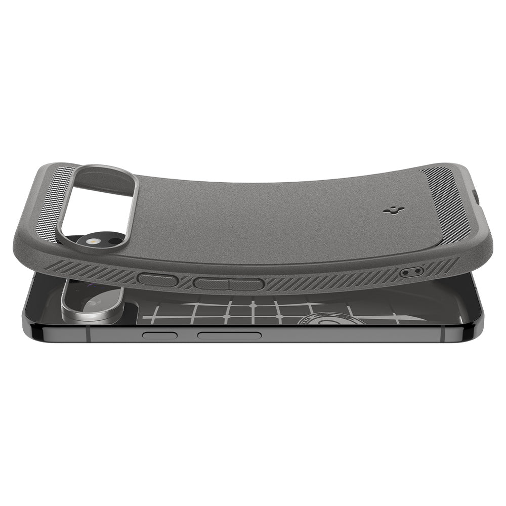 Futrola za Google Pixel 9 Pro XL, Spigen, Rugged Armor, Siva ACS07784
