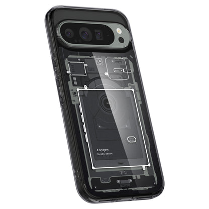 Maska za Google Pixel 9 Pro XL, Spigen, Ultra Hybrid Zero One, Crna ACS07722