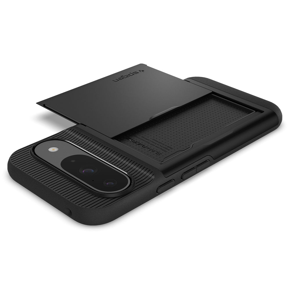 Futrola za Google Pixel 9 / 9 Pro, Spigen, Slim Armor CS, Crna ACS07695