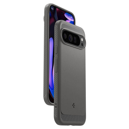 Futrola za Google Pixel 9 Pro XL, Spigen, Rugged Armor, Siva ACS07784