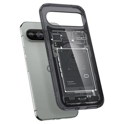 Maska za Google Pixel 9 Pro XL, Spigen, Ultra Hybrid Zero One, Crna ACS07722