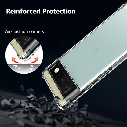 Maska za Google Pixel 6 Pro, Techsuit, Shockproof Clear, Prozirna