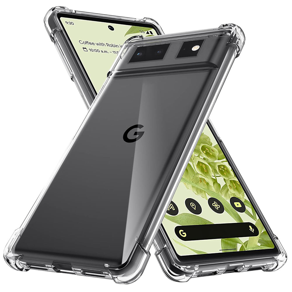 Maska za Google Pixel 6, Techsuit, Shockproof Clear, Prozirna