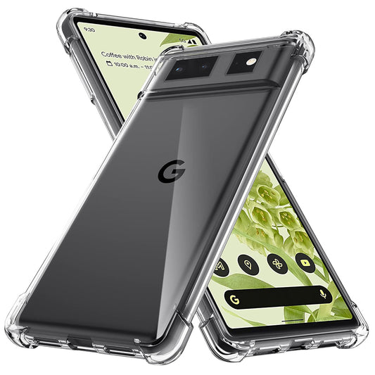Maska za Google Pixel 6, Techsuit, Shockproof Clear, Prozirna