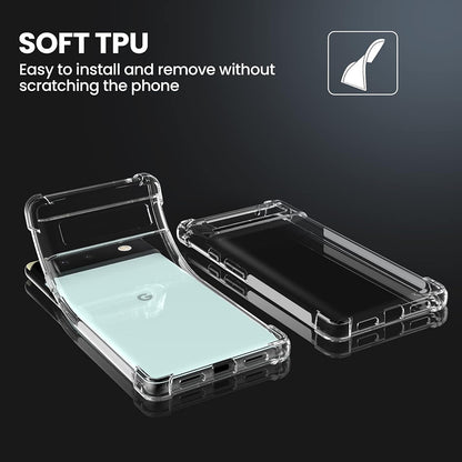 Maska za Google Pixel 6, Techsuit, Shockproof Clear, Prozirna