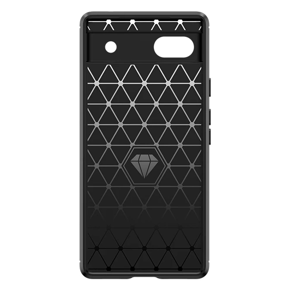 Maska za Google Pixel 6a, Techsuit, Karbon, Crna