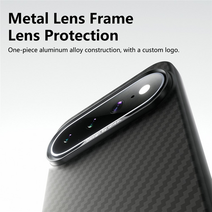 Maska za Google Pixel 10 Pro / 10, Abeei, Carbon Minimalist, Crna