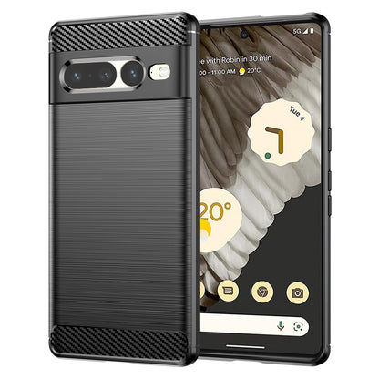 Maska za Google Pixel 7 Pro, Techsuit, Karbon, Crna