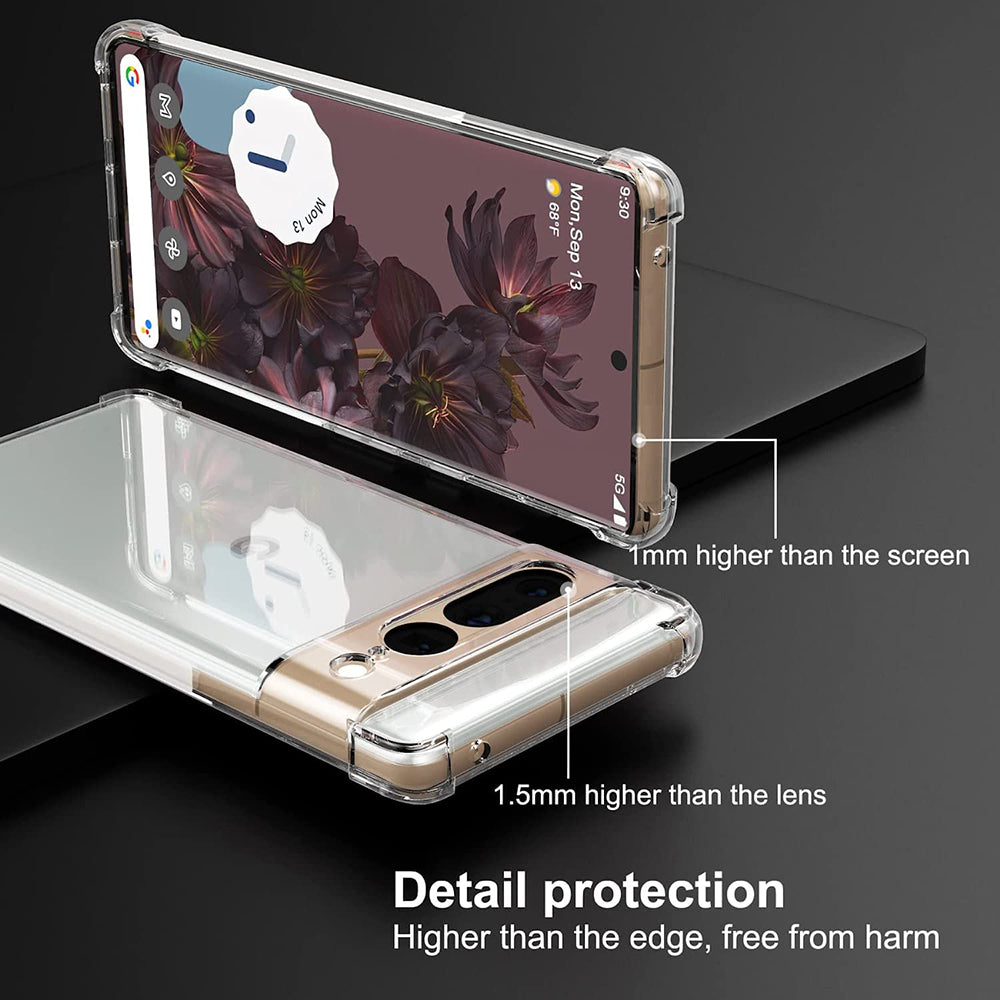 Maska za Google Pixel 7 Pro, Techsuit, Shockproof Clear, Prozirna