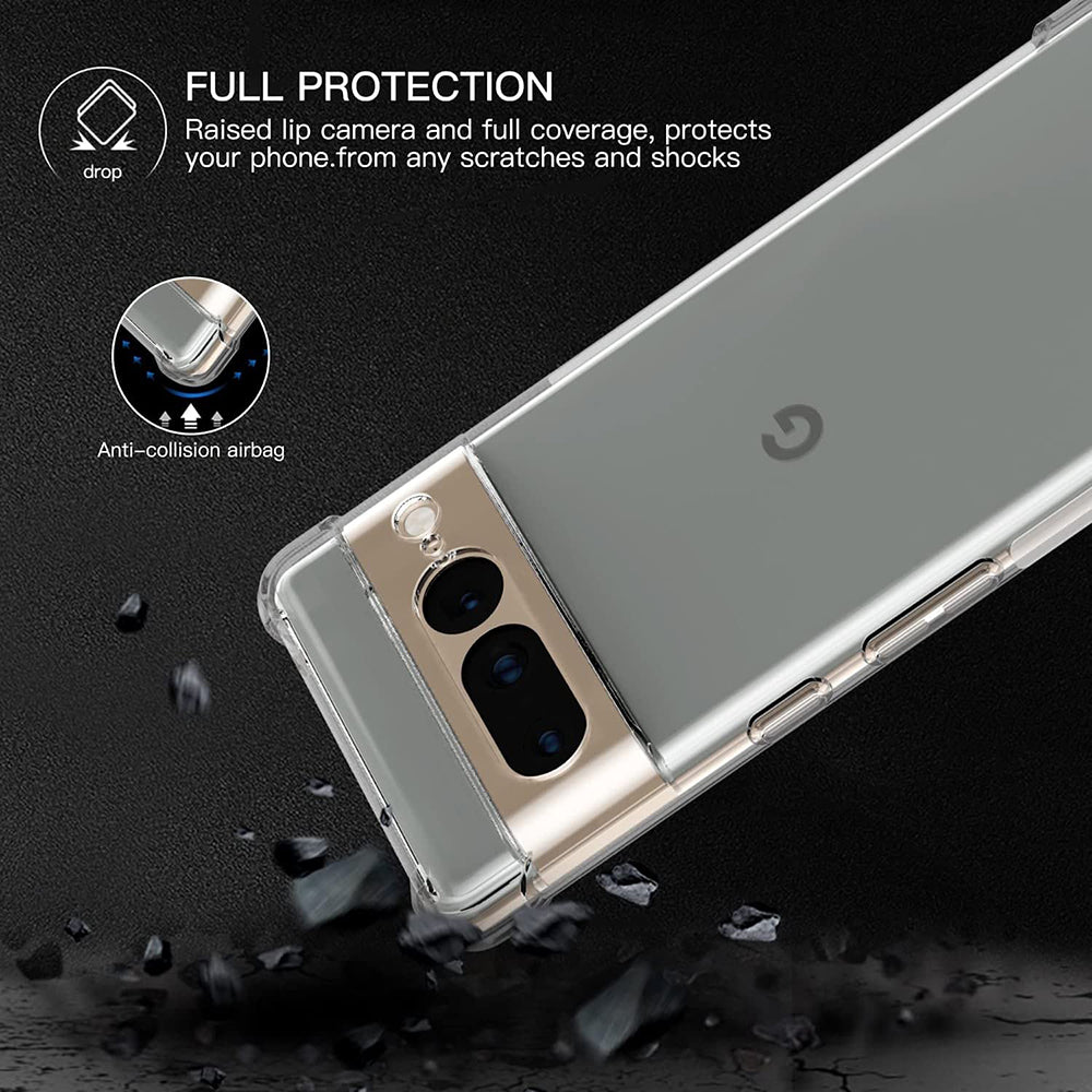 Maska za Google Pixel 7 Pro, Techsuit, Shockproof Clear, Prozirna