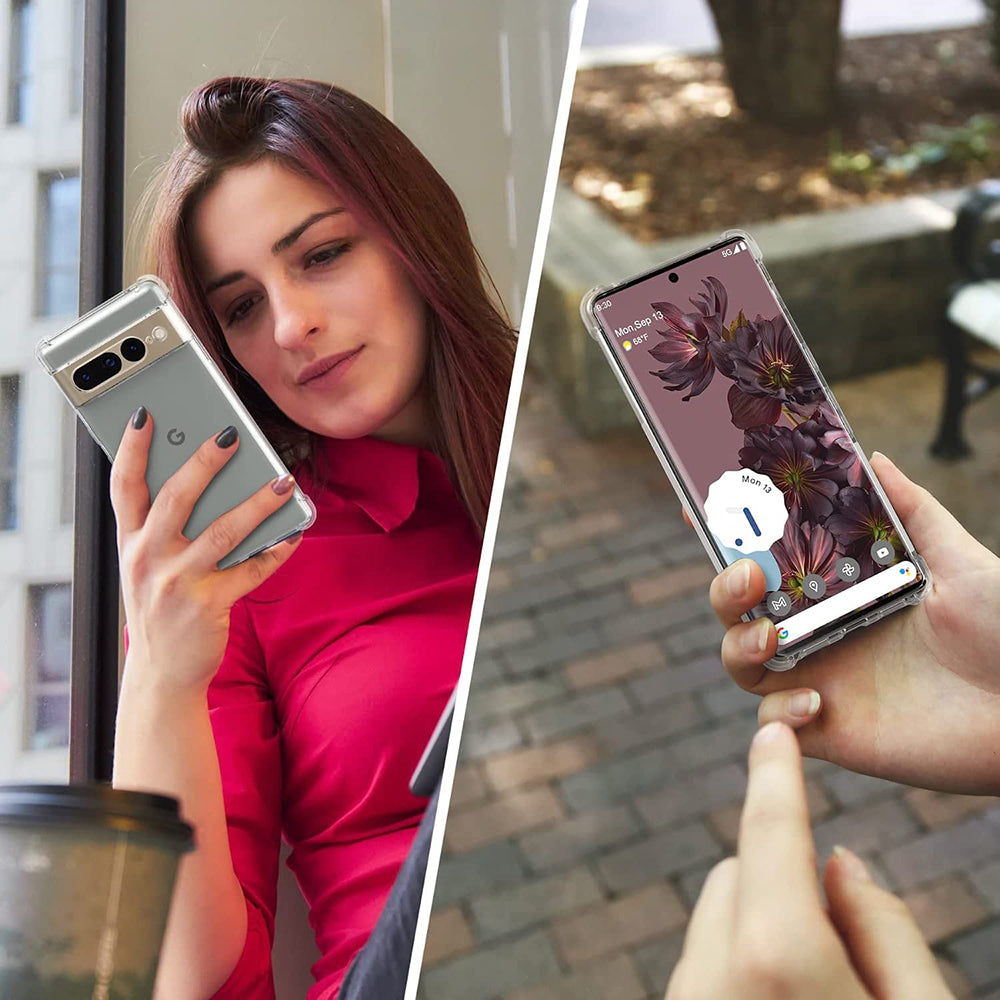 Maska za Google Pixel 7 Pro, Techsuit, Shockproof Clear, Prozirna