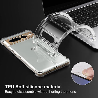 Maska za Google Pixel 7 Pro, Techsuit, Shockproof Clear, Prozirna