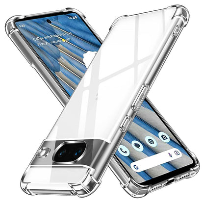Maska za Google Pixel 7, Techsuit, Shockproof Clear, Prozirna