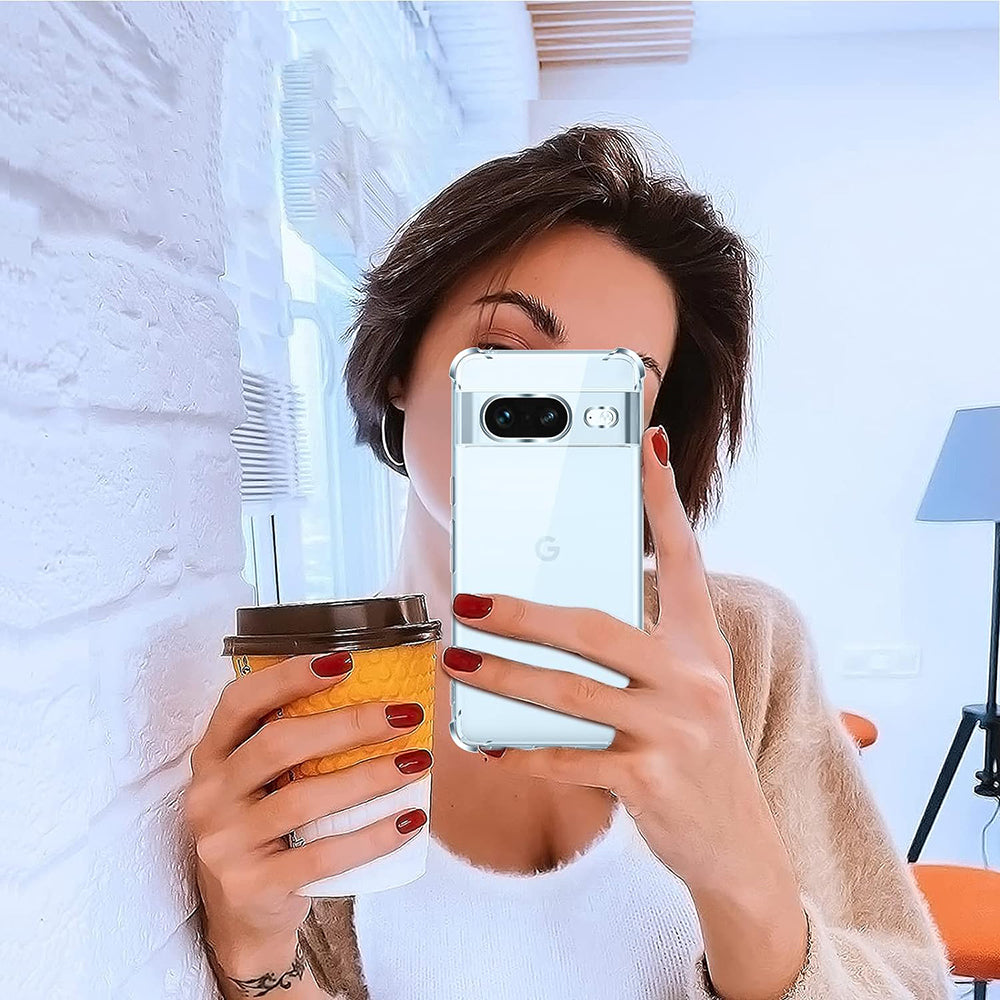 Maska za Google Pixel 7, Techsuit, Shockproof Clear, Prozirna