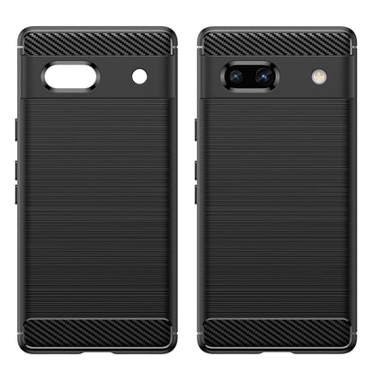 Maska za Google Pixel 7a, Techsuit, Karbon, Crna