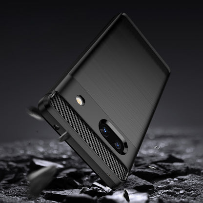 Maska za Google Pixel 7a, Techsuit, Karbon, Crna