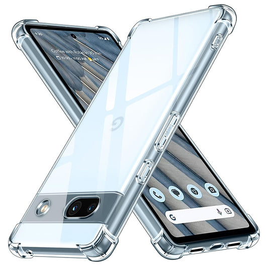 Maska za Google Pixel 7a, Techsuit, Shockproof Clear, Prozirna