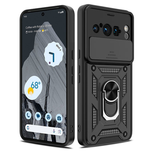 Maska za Google Pixel 8 Pro, Techsuit, CamShield, Crna