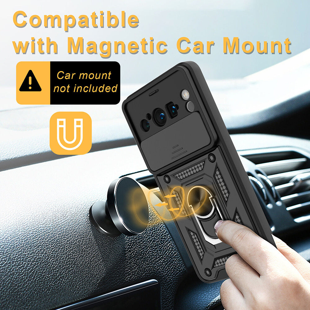 Maska za Google Pixel 8 Pro, Techsuit, CamShield, Crna