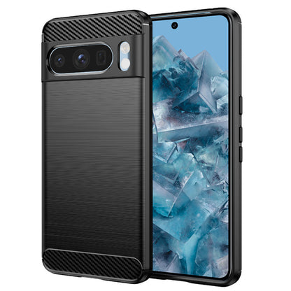 Maska za Google Pixel 8 Pro, Techsuit, Karbon, Crna