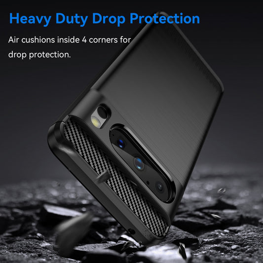Maska za Google Pixel 8 Pro, Techsuit, Karbon, Crna