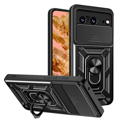 Futrola za Google Pixel 8, Techsuit, CamShield, Crna