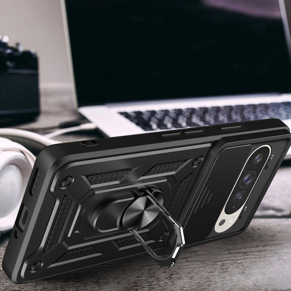 Maska za Google Pixel 9 / 9 Pro, Techsuit, CamShield, Crna