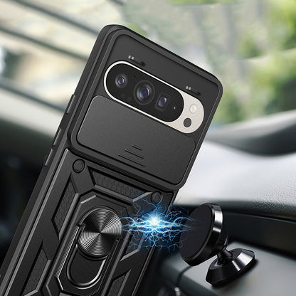 Maska za Google Pixel 9 / 9 Pro, Techsuit, CamShield, Roza