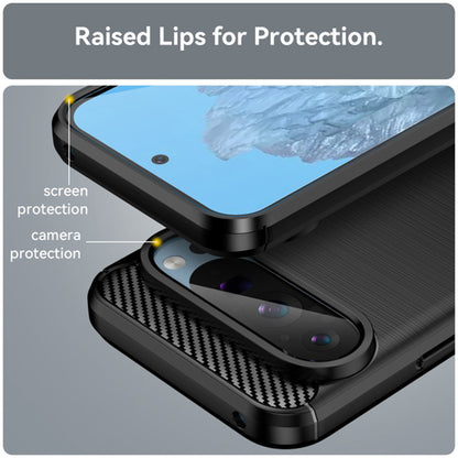 Maska za Google Pixel 9 / 9 Pro, Techsuit, Karbon, Crna