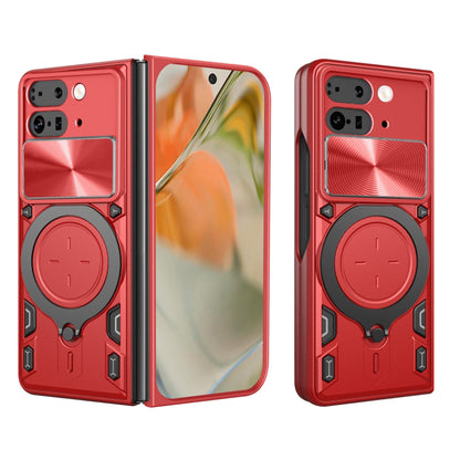 Maska za Google Pixel 9 Pro Fold, Techsuit, CamGuard Pro, Crvena