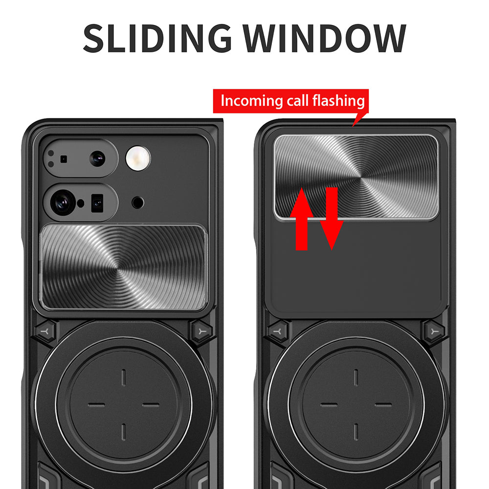 Maska za Google Pixel 9 Pro Fold, Techsuit, CamGuard Pro, Crvena