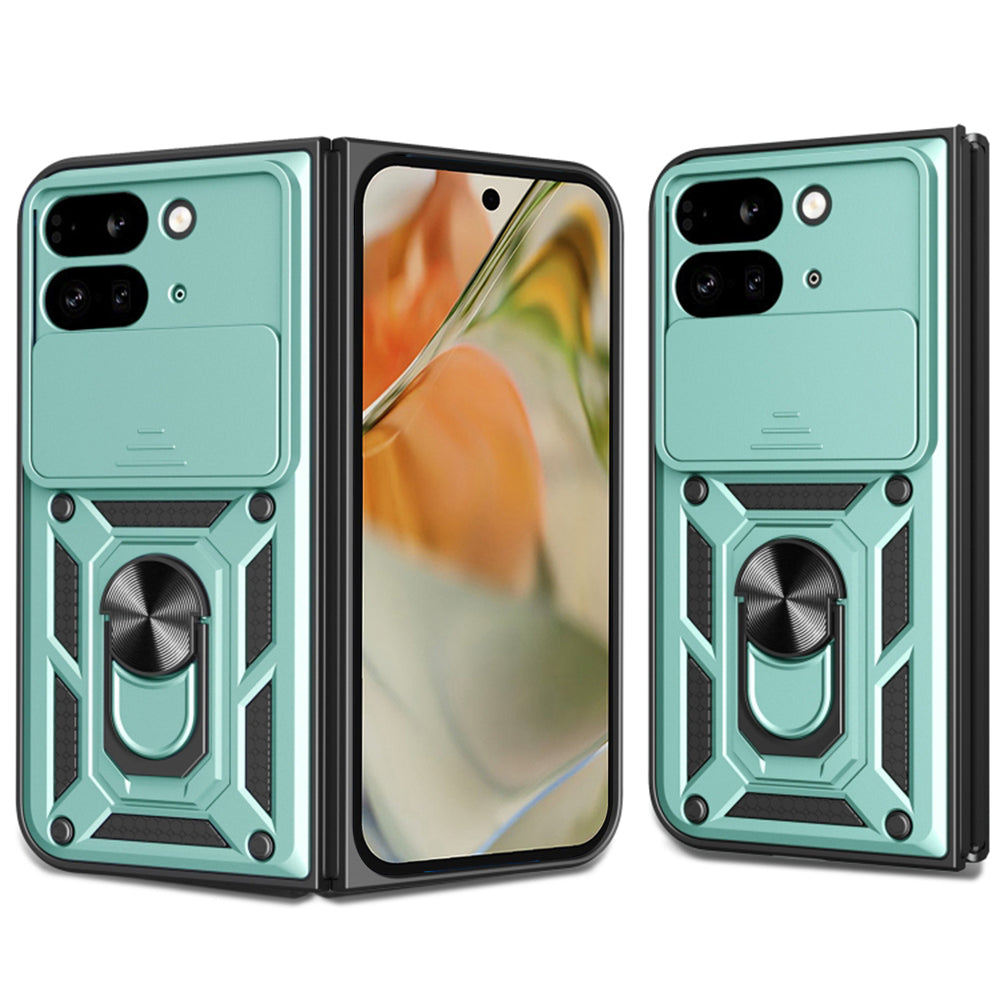 Maska za Google Pixel 9 Pro Fold, Techsuit, CamShield, Zelena