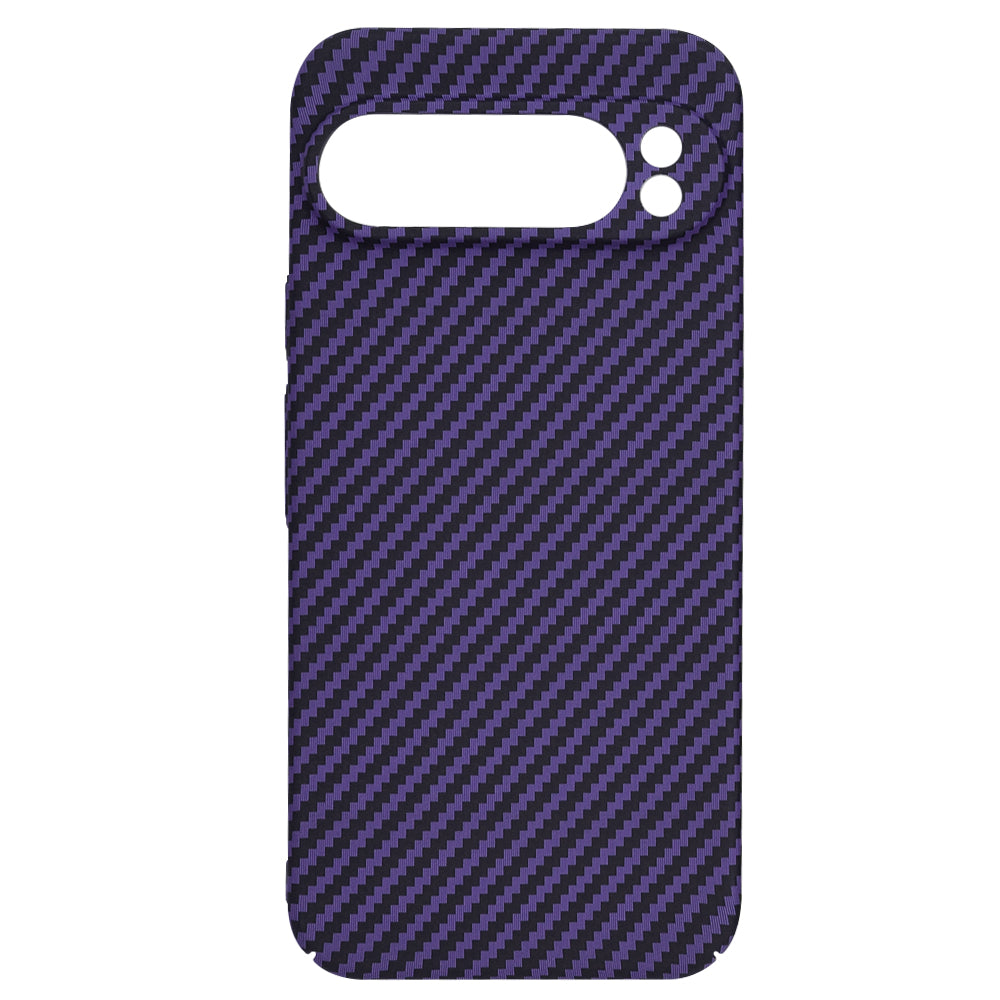 Maska za Google Pixel 9 Pro, Techsuit, Carbonite FiberShell, Ljubičasta