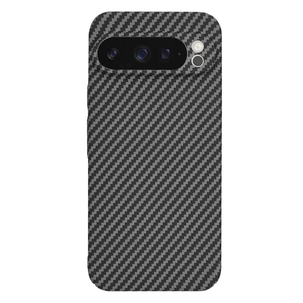 Maska za Google Pixel 9 Pro, Techsuit, Carbonite FiberShell, Crna
