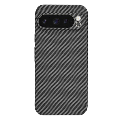 Maska za Google Pixel 9 Pro, Techsuit, Carbonite FiberShell, Crna