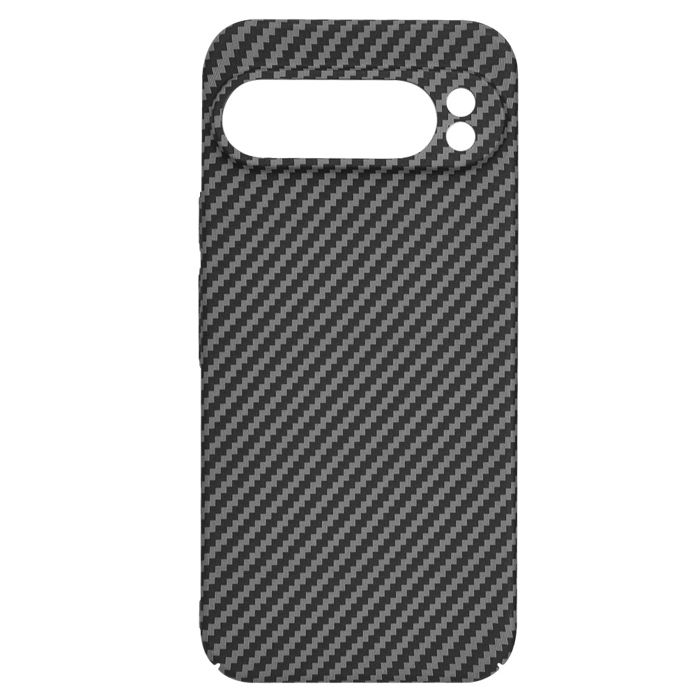 Maska za Google Pixel 9 Pro, Techsuit, Carbonite FiberShell, Crna