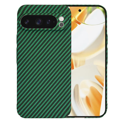 Maska za Google Pixel 9 Pro, Techsuit, Carbonite FiberShell, Zelena