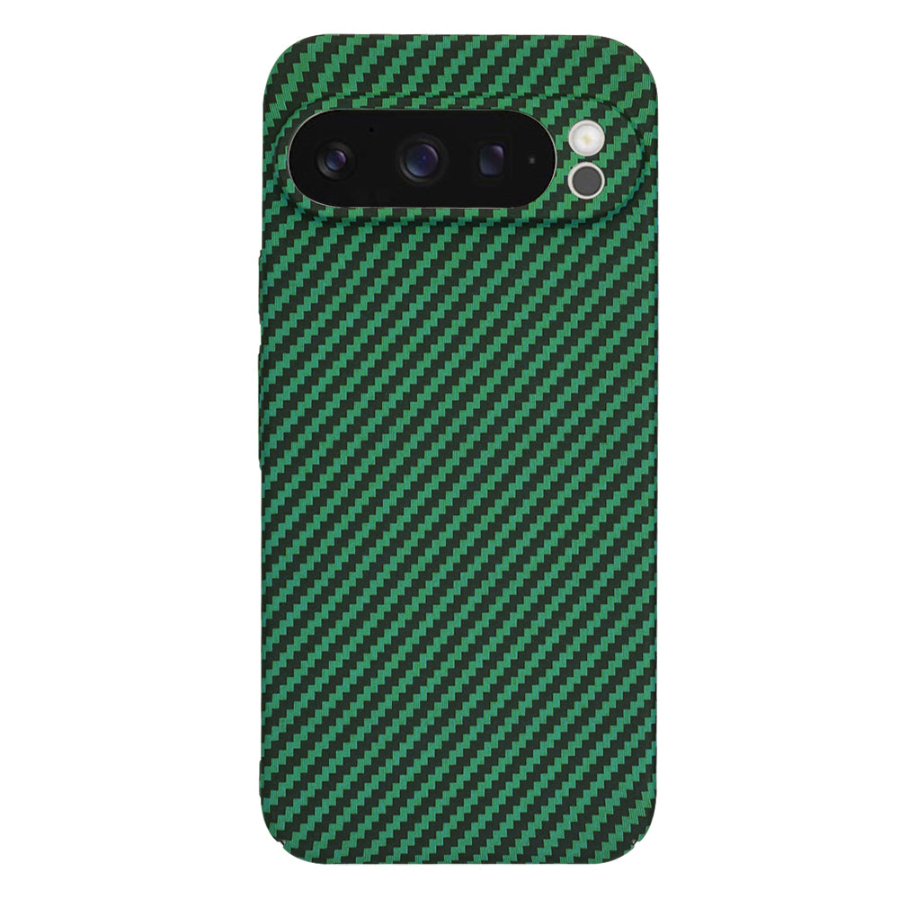 Maska za Google Pixel 9 Pro, Techsuit, Carbonite FiberShell, Zelena