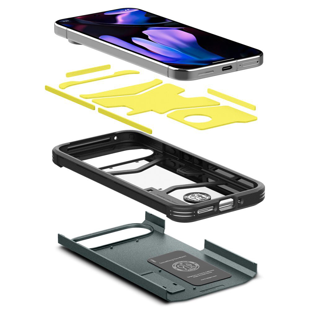 Futrola za Google Pixel 9 Pro XL, Spigen, Tough Armor, Zelena