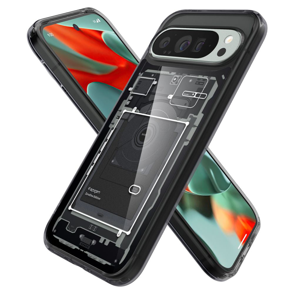 Maska za Google Pixel 9 Pro XL, Spigen, Ultra Hybrid Zero One, Crna ACS07722