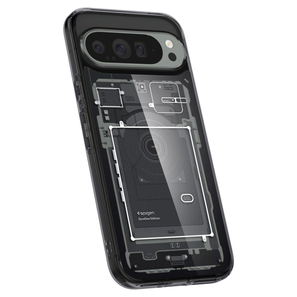Maska za Google Pixel 9 Pro XL, Spigen, Ultra Hybrid Zero One, Crna ACS07722