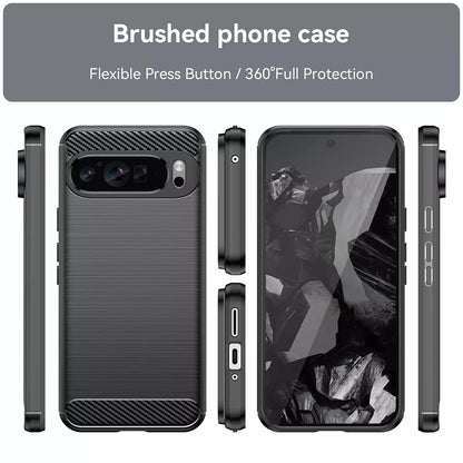 Maska za Google Pixel 9 Pro XL, Techsuit, Karbon, Plava