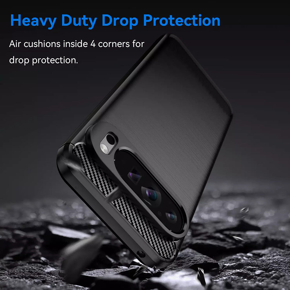 Maska za Google Pixel 9 Pro XL, Techsuit, Karbon, Plava