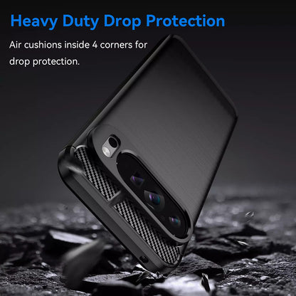 Maska za Google Pixel 9 Pro XL, Techsuit, Karbon, Plava