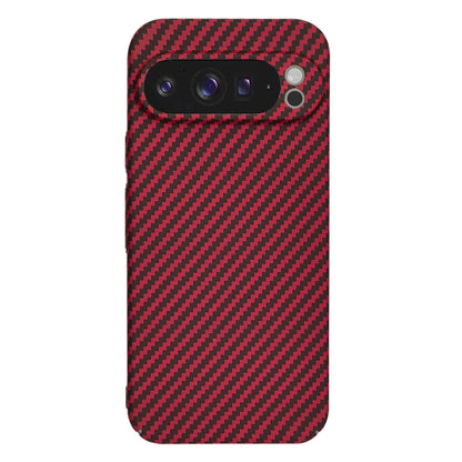 Futrola za Google Pixel 9 Pro XL, Techsuit, Carbonite FiberShell, Crvena