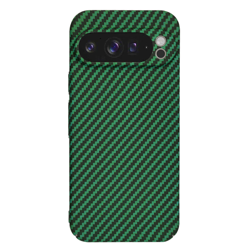 Maska za Google Pixel 9 Pro XL, Techsuit, Carbonite FiberShell, Zelena