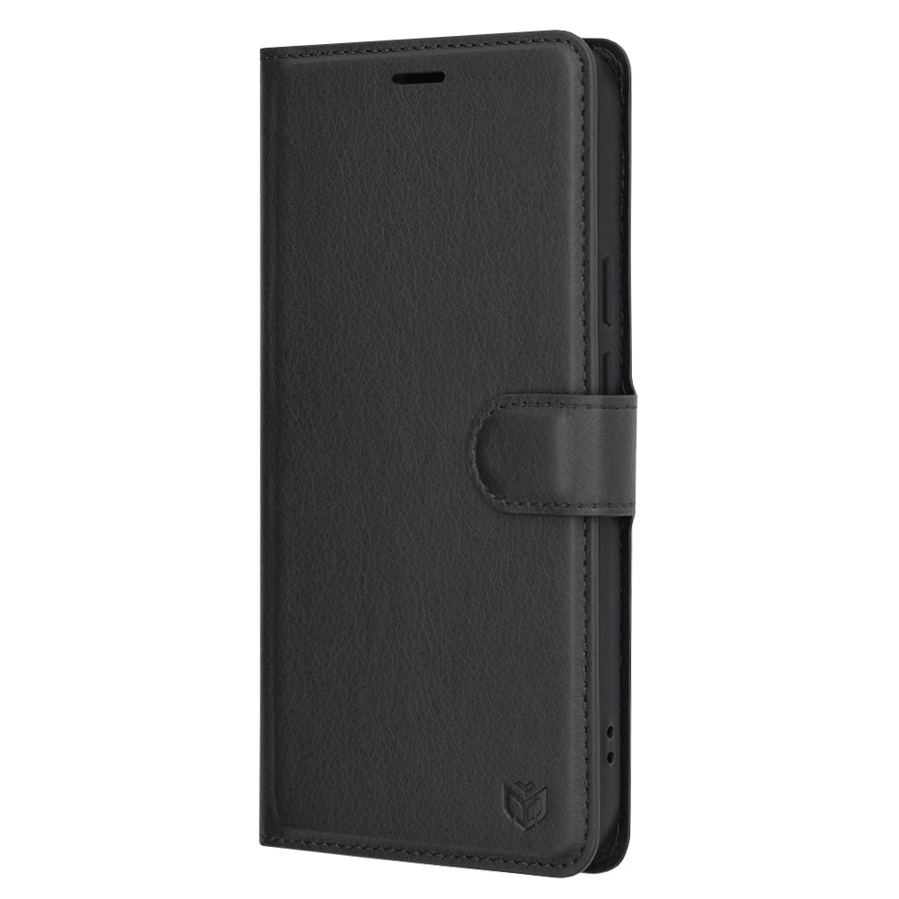 Futrola za Google Pixel 9 Pro XL, Techsuit, Leather Folio, Crna