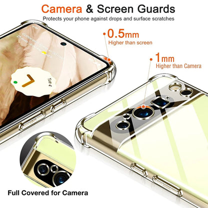 Maska za Google Pixel 9 Pro XL, Techsuit, Shockproof Clear, Prozirna