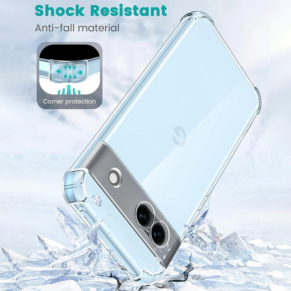 Maska za Google Pixel 9, Techsuit, Shockproof Clear, Prozirna